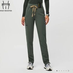 FIGS XS high waisted scrub pants